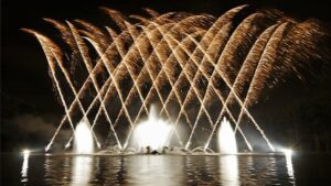 Grandes eaux nocturnes - chateau de versailles